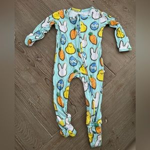 Little Pajamas Co baby Easter bamboo pajamas (size 3-6 months)